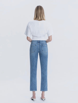 Carlene Mid Rise Ankle Denim