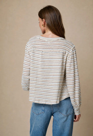 Multi Stripe Knit Top