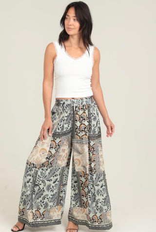 Paisley Patchwork Palazzo Pant