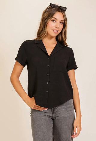 Black Airflow Top