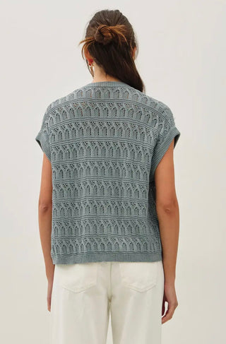 Teal Sweater Cardi