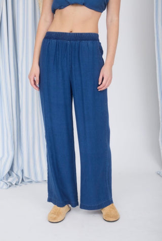 Dark Chambray Pant