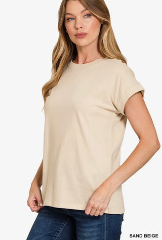 Sand Beige Everyday Ease Tee