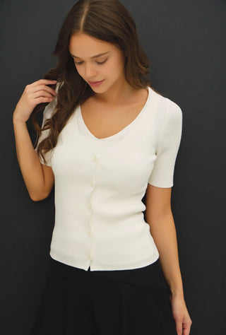 Ivory Sweater Cardigan