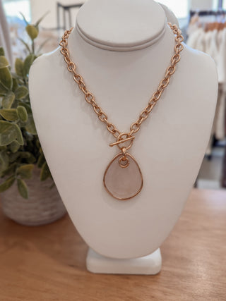 Pearl Charm Necklace