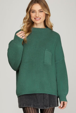 Hunter Green Sweater