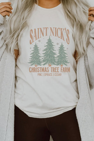 St Nick Tree Farm Tee