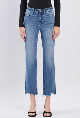 High Rise Slim Straight