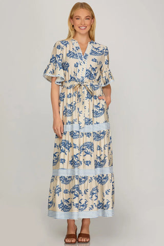 Chateau Vine Maxi Dress