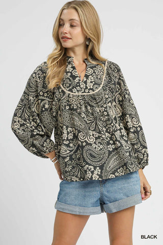 Paisley Blouse