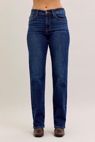 Madison Straight Leg Long Inseam Denim