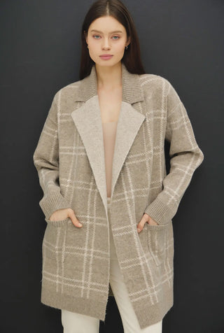 Mocha Coffee Break Coatigan