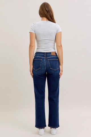 Madison Straight Leg Short Inseam Denim