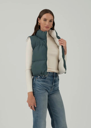 Green Reversible Vest