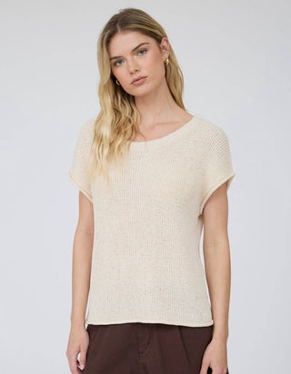 Oatmeal Crew Neck Sweater