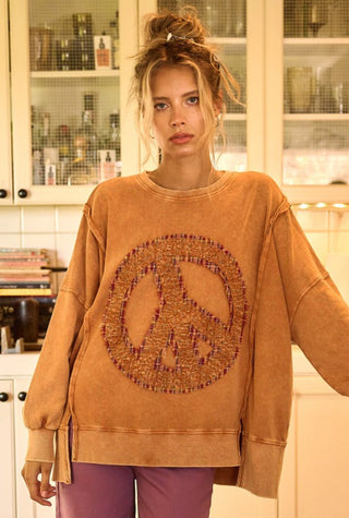 Persimmon Mineral Peace Pullover