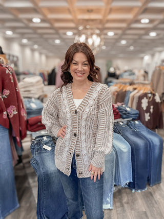 Fireside Cable Cardigan