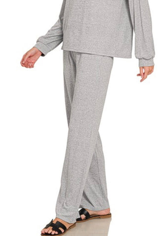 Heather Grey Soft Lounge Pant