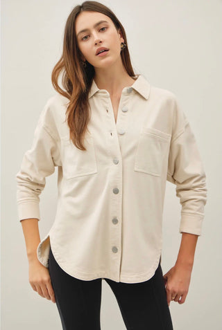 Ecru Ultra Soft Shacket