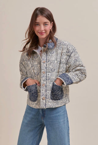 Bandana Quilted Jacket