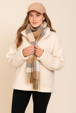 Cozy Cream Fleece Pullover