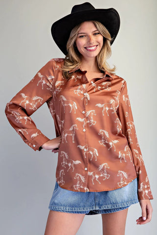Amber Western Blouse