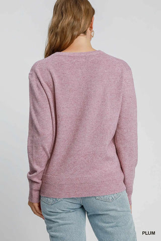 Lilac Crewneck Sweater