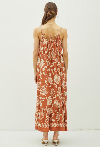 Caramel Maxi Dress