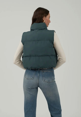 Green Reversible Vest