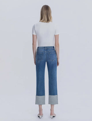 Victoria High Rise Cuffed Crop