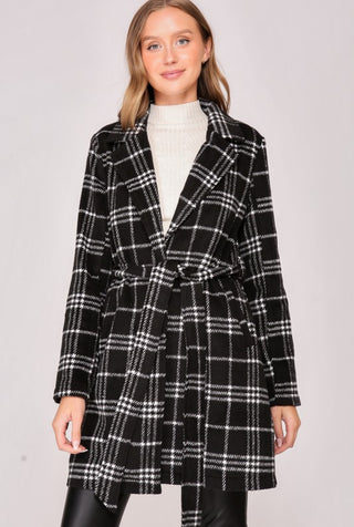 Madison Plaid Coat
