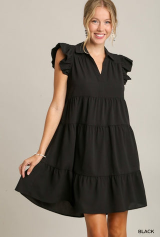 black party dress size 8 Medium Y2K Nicole Miller Black Bubble Party Dress Size 8