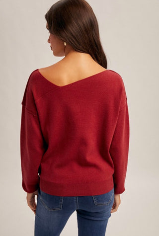 Cabernet Chic Sweater