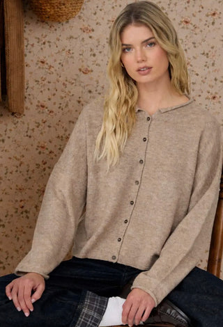Mocha Sweater Cardigan