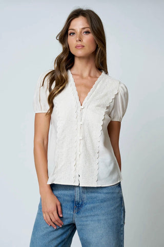 Lace Detail Blouse