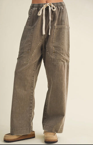 Espresso Wide Leg Pant