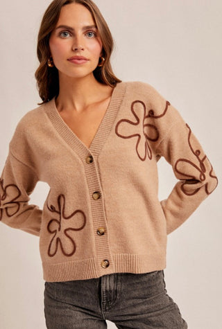 Floral Detail Cardigan