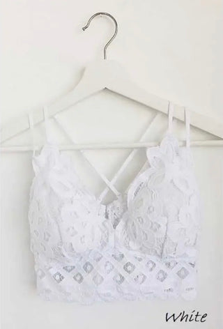 White Lace Bralette
