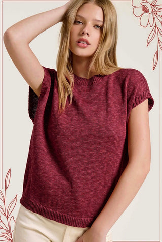 Sangria Crewneck Sweater