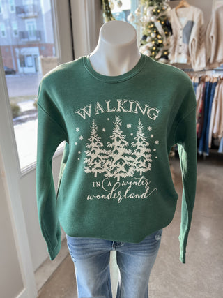 Walking In A Winter Wonderland Sweatshirt