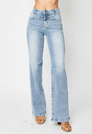 Retro Wide Leg Denim