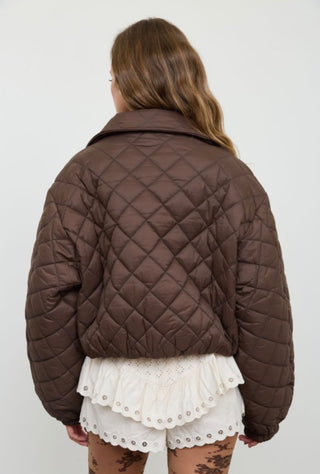 Brown Puffer Jacket