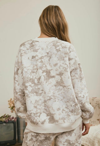 Floral Camo Sweatshirt