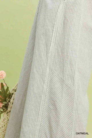 Harbor Stripe Linen Pants