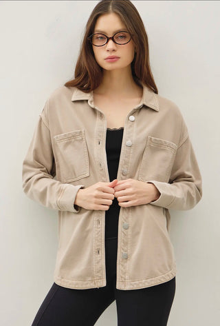 Taupe Ultra Soft Shacket