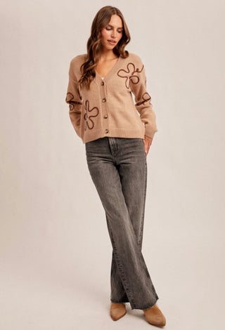 Floral Detail Cardigan