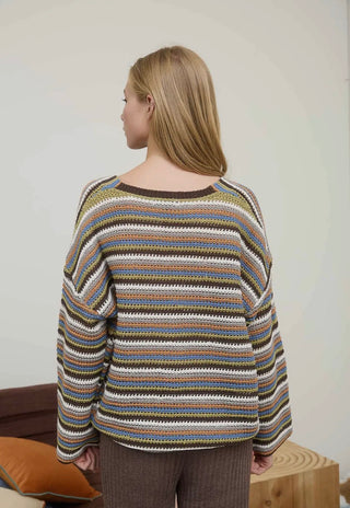 Finley Stripe Cardigan