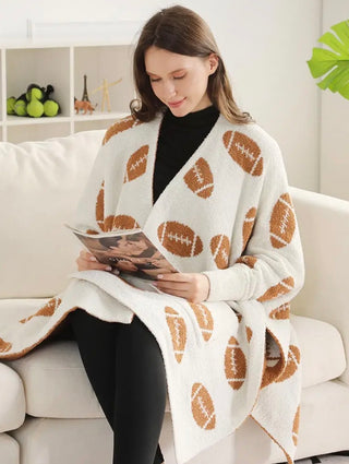 Football Wearable Blanket