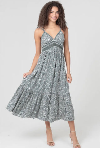 Iris Floral Dress