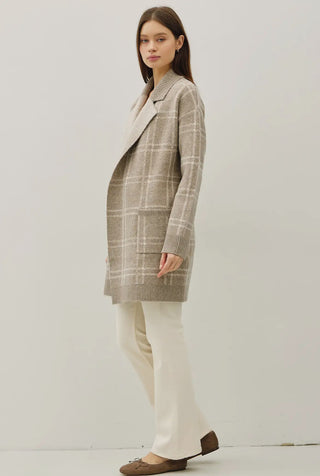 Mocha Coffee Break Coatigan